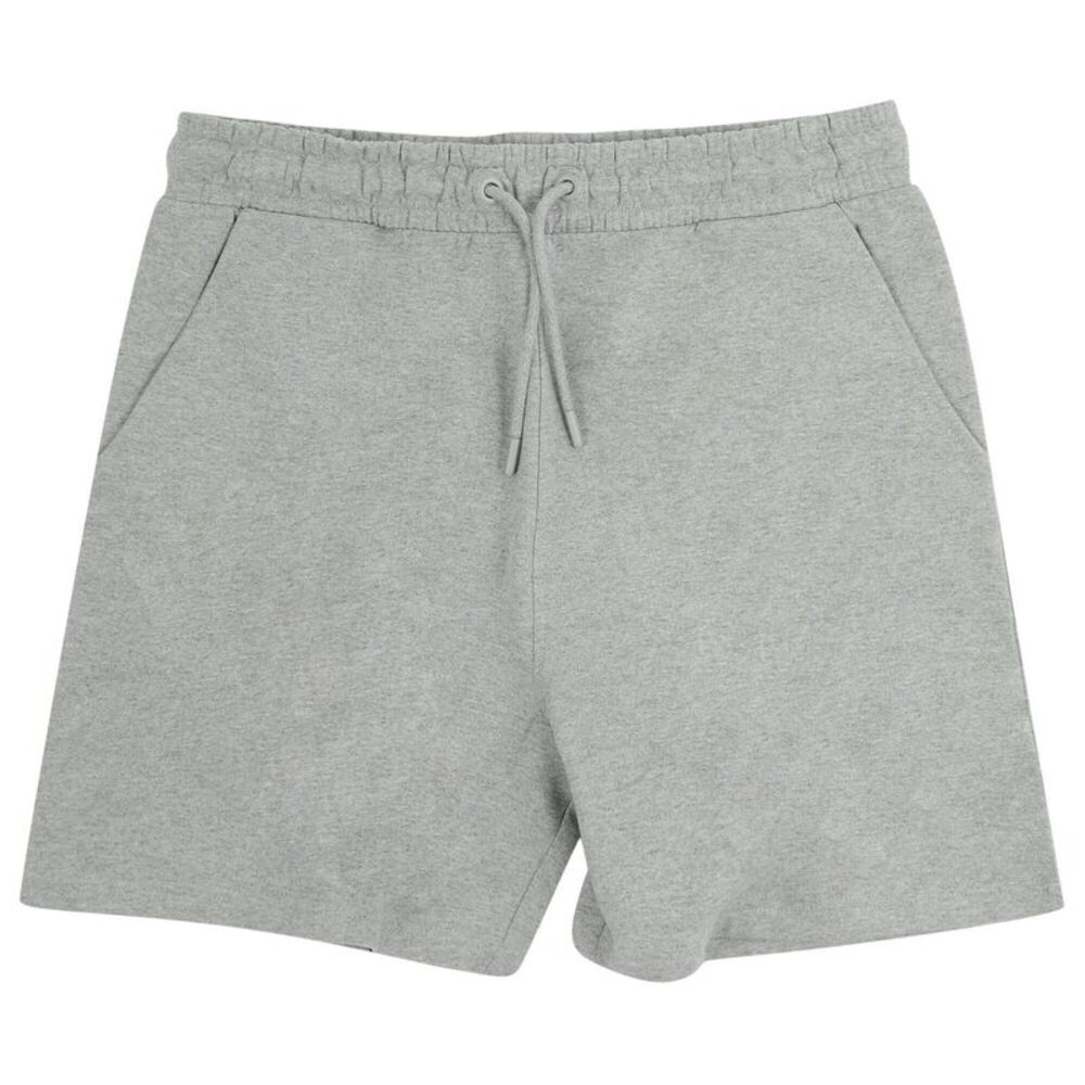 Skinni Fit Unisex Adult Fashion Sustainable Sweat Shorts / Heather Grey